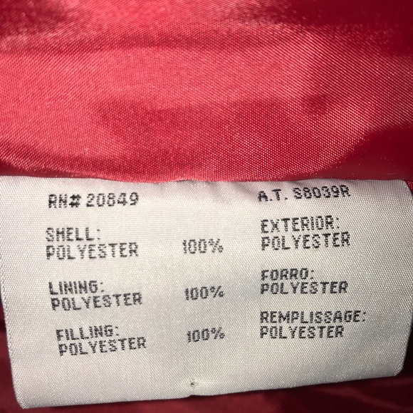 Red Pea Coat - Picture 6 of 6